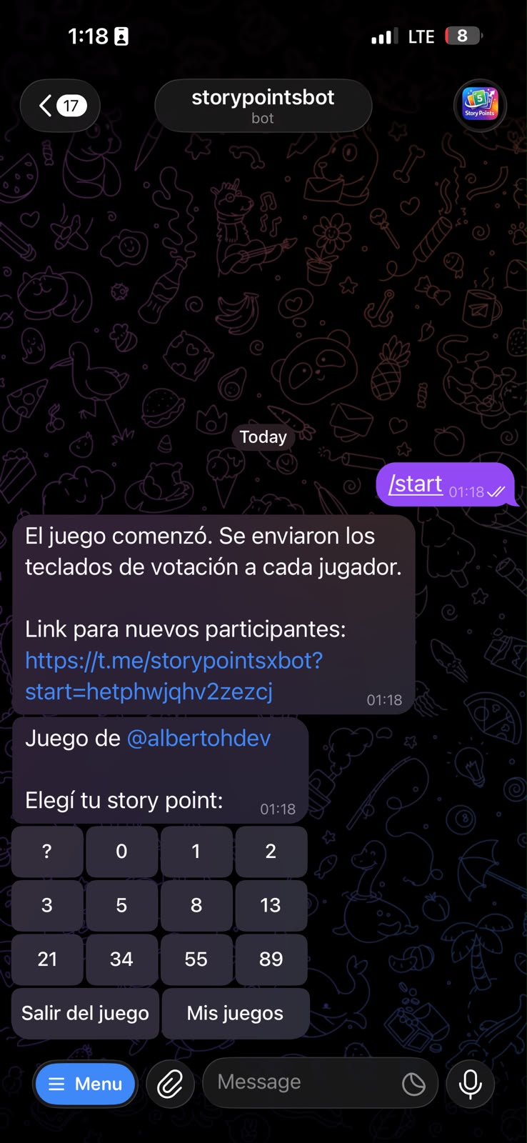 Story Points Bot